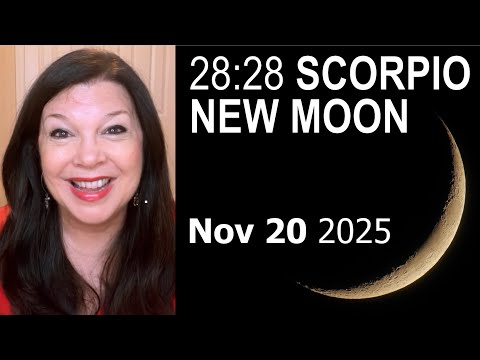 SCORPIO NEW MOON [Nov 20, 2025] AstroNumerology AstroCartography Geodetic Forecast