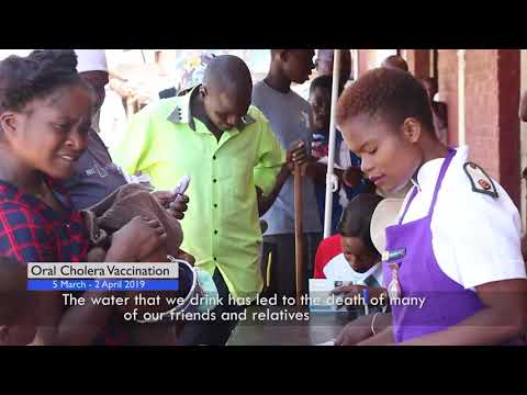 Oral Cholera Vaccination Campaign in Zimbabwe