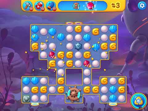 Fishdom level 6242 no boosters フィッシュダム ノーマル [Friend's]