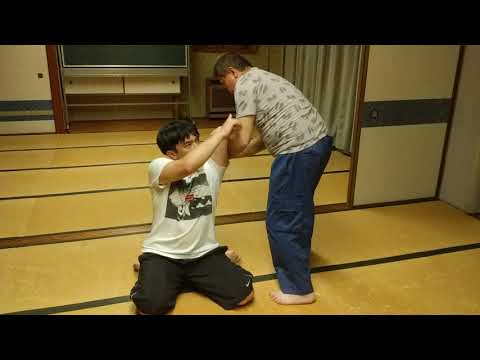 甲賀護身の会、関節技からの脱出（立ち技編）