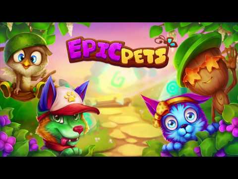 Epic Pets: Match 3 story with  Video