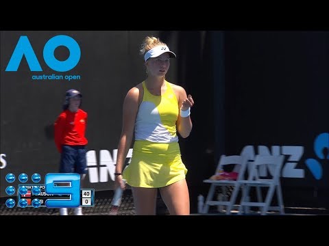 AO Highlights: Tauson v Wei - Round 2/Day 9 | Wide World Of Sports