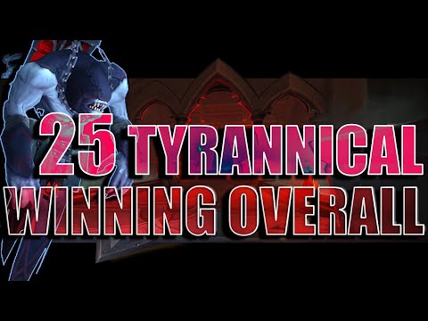 Winning Overall as Affliction on Tyrannical? +25 Sanguine Depths