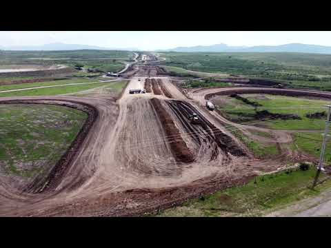 Dib Ashur verificó el avance de las obras en la circunvalación noroeste