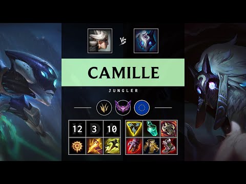 Camille Jungle vs Kindred - EUW Master Patch 25.S1.3