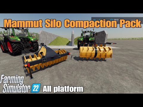 Mammut Silo Compaction Pack / FS22 mod for all platforms