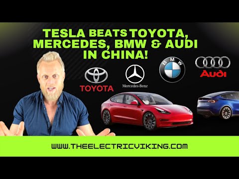 Tesla BEATS Toyota, Mercedes, BMW & Audi in China!