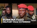 Burkina Faso transition: Junta leader's term extended by five years