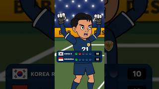 Download lagu Ketika Ernando Jadi Tembok Terakhir Indonesia #animasi #timnas #timnasindonesia #indonesiavscina mp3