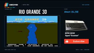 Atari XL/XE -=Rio Grande 3D=-