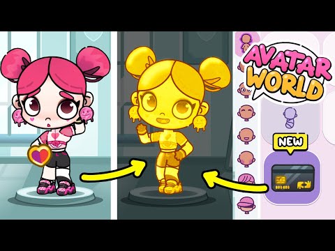 TRUE ✅ or FAKE ❌!? CAN YOU BECOME GOLD in Avatar World?! 😱 TESTING VIRAL SECRETS & HACKS