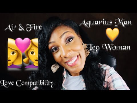 Aquarius Man & Leo Woman (Love♥️Compatibility)