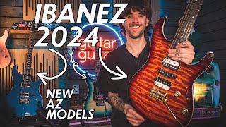 Video thumbnail for Brand New Ibanez AZ for 2024 | Demo & Walkthrough by GUITARGUITAR
