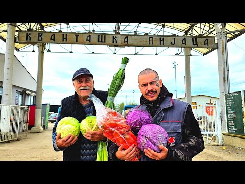 DRAGI I TAJSON NA PIJAC PRAVE HAOS! *kvantaš leskovac*