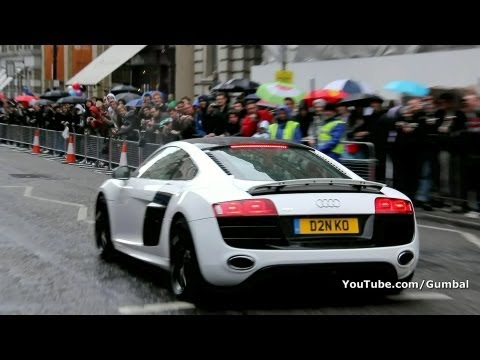 Sportec Audi R8 w/ Quicksilver Titanium Exhaust - Very loud revs!! 1080p HD
