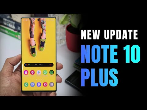 New Update for Samsung Galaxy Note 10 PLUS One UI 3.0 !