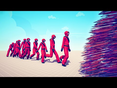 10x SQUID GAME GIANT vs EVERY GOD - Totally Accurate Battle Simulator TABS