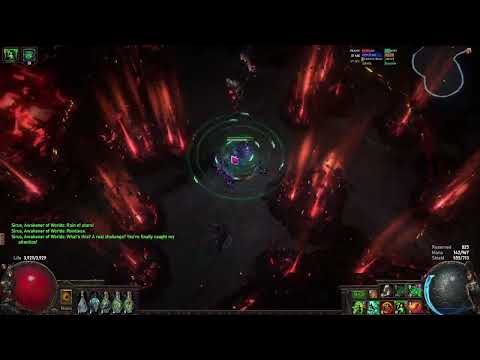 Poison Blade Vortex Occultist vs Awakener - Path of Exile