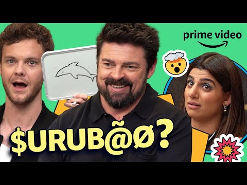 ELENCO DE THE BOYS TENTA ADIVINHAR OS NOMES DOS PERSONAGENS EM PORTUGUÊS