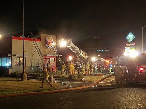 Burger King On Fire 8/12/19