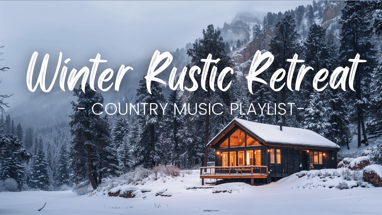 Winter Rustic Retreat | Cozy Country Tunes for Wintertime Relaxation