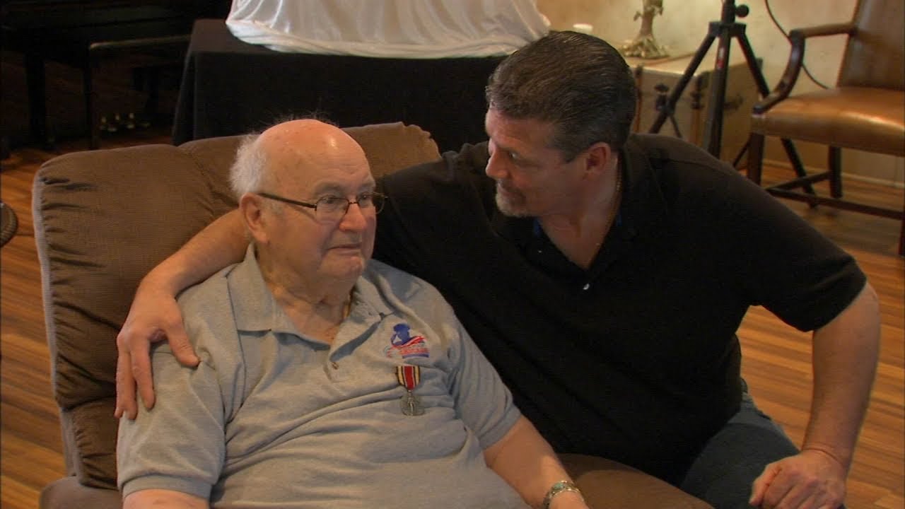 WWII vet gets victory medals 70 years later