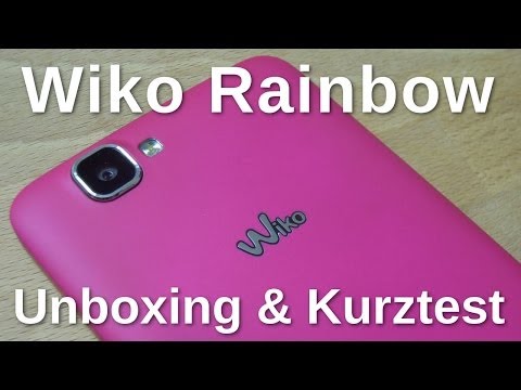 Wiko Rainbow  Unboxing und Kurztest - www.technoviel.de
