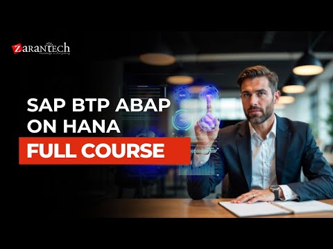 SAP BTP ABAP on HANA Full Course ZaranTech