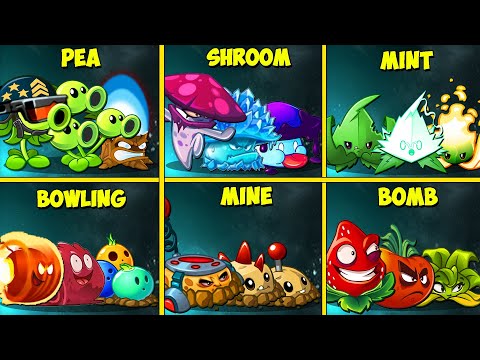 6 Team PEA x SHROOM x MINT x MINE x BOWLING x FRUIT Battlez - Who Will Win?