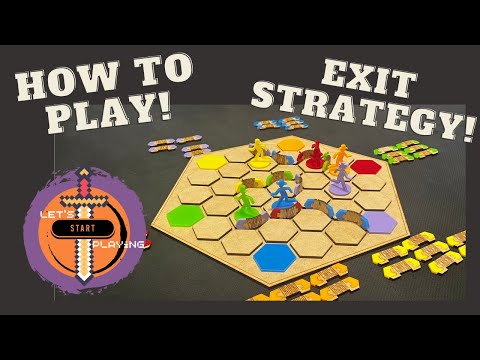 Exit Strategy - How to Play + Thoughts - Kickstarter Preview!