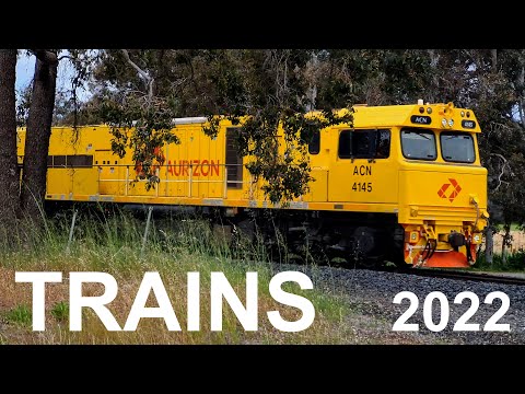 Unintentional Trainspotting 2022 - Perth, Western Australia