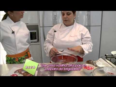 Aprenda a fazer Coração de brigadeiro de colher!