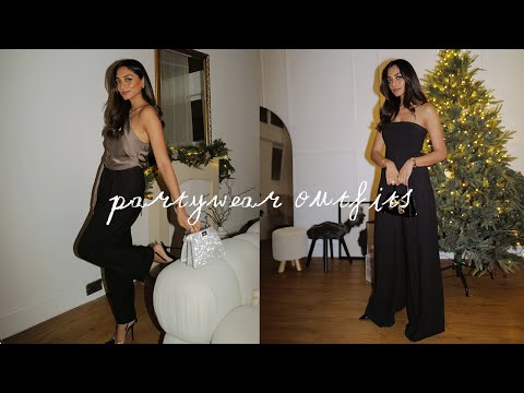PARTYWEAR OUTFIT IDEAS | TIMELESS & NEUTRAL LOOKBOOK