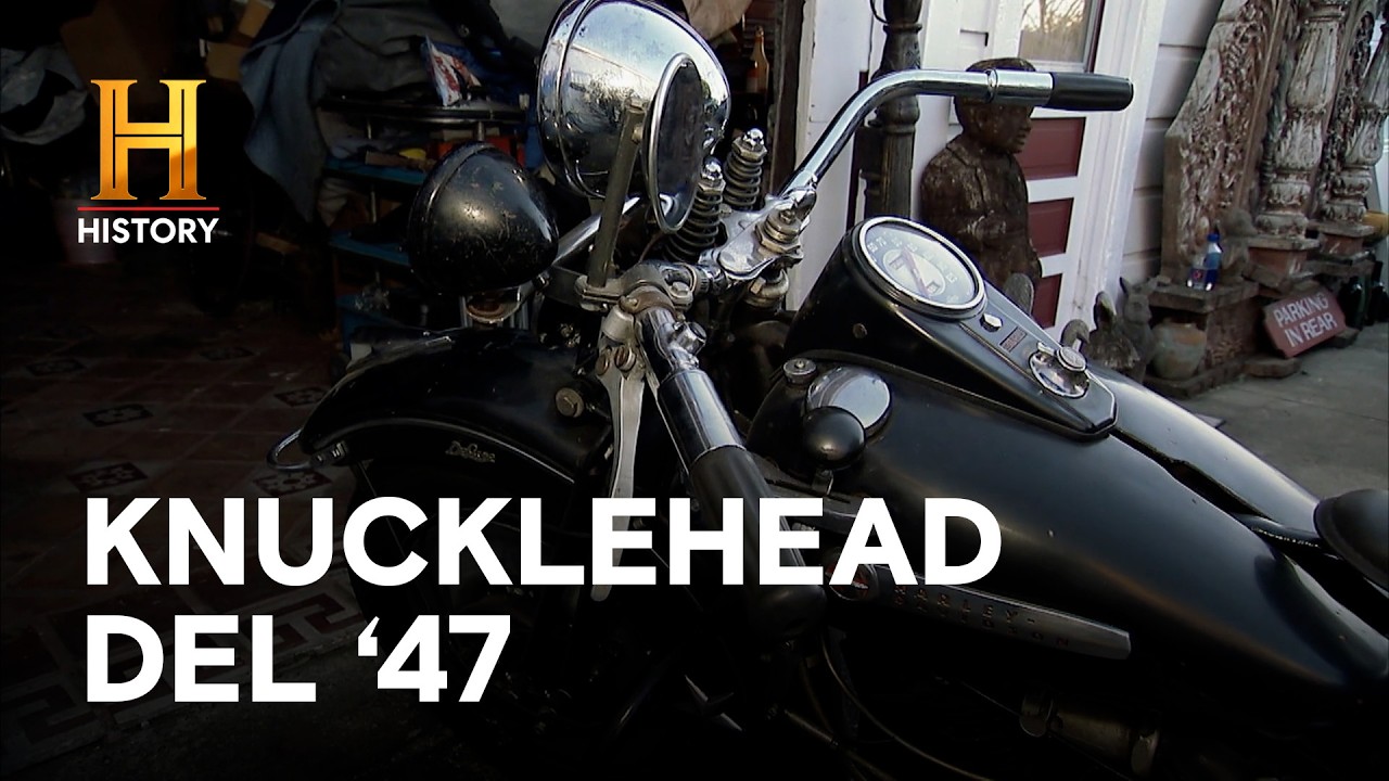 La Knucklehead personalizada que debería estar en un museo - CAZADORES DE TESOROS