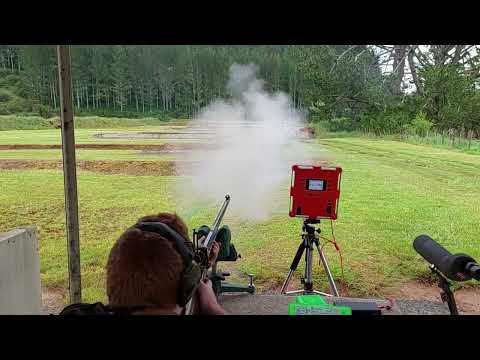 Pedersoli Sharps 1874 Long Range 45-70 Black Powder 3 shots at 200m
