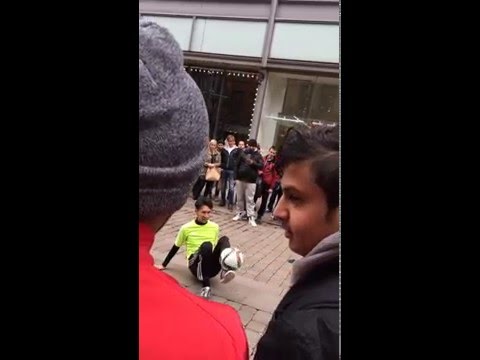 Amazing freestyle skills football