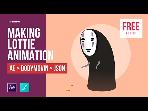 Making a simple Lottie animation (json) with After Effects and Bodymovin