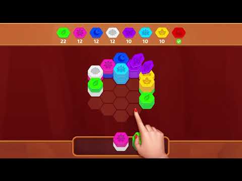 Hexa Stack: Color Sort Puzzle video thumbnail