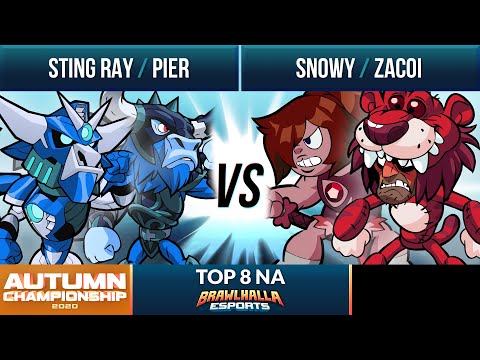 Sting Ray & Pier vs Snowy & Zacoi - Top 8 - Autumn Championship 2020 - 2v2 NA