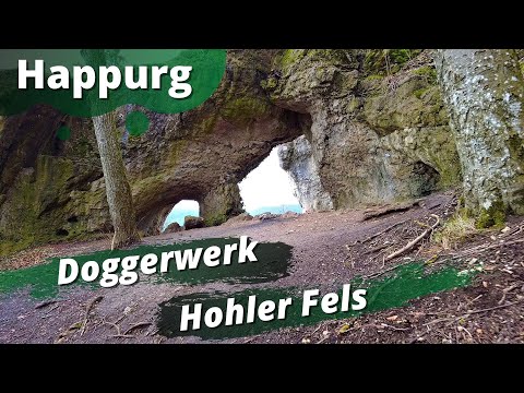 Bayern Wandern - Das Doggerwerk und Hohler Fels bei Happurg