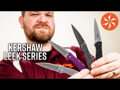 The Kershaw Leek EDC Folding Knives Available at KnifeCenter.com