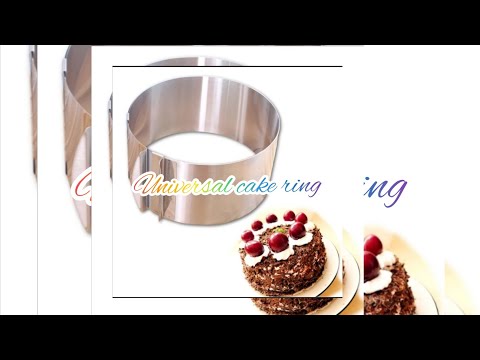 unboxing universal cake ring! #unboxing#caketoy#forbaking