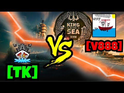 [TK] vs [V888] QUALI EU Tag 2 - KING OF THE SEA 18 / XVIII 2025" #kots #kingofthesea #wows
