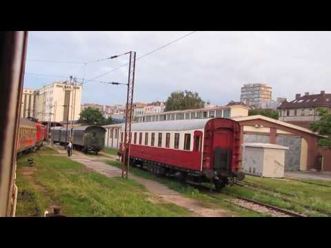 Arriving in Belgrade Central Station/Долаз у Главној железничкој станици у Београду