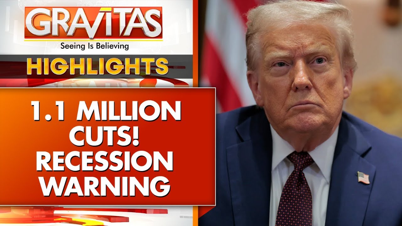 Recession Fears Grip US: 1.1 Million Jobs Cut as Dollar Sinks | GRAVITAS