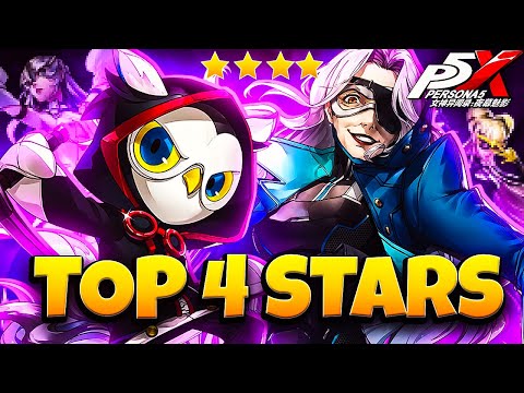 BEST 4 STAR UNITS TO INVEST IN FOR GLOBAL PLAYERS! | PERSONA 5: THE PHANTOM X