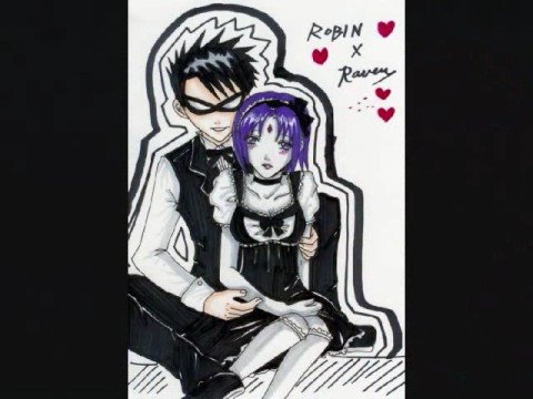 Who's that girl? Robin/Starfire/Raven