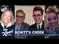 The Cast of Schitt’s Creek on Emmys Sweep & Eugene Levy Impressions