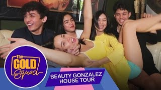 GOLD SQUAD EXCLUSIVE! BEAUTY GONZALEZ HOUSE TOUR | The Gold Squad video