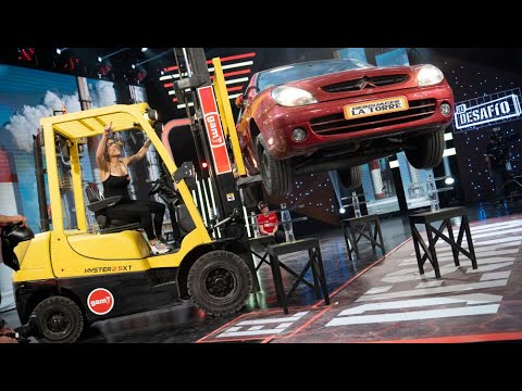 Lorena Castell se luce en el toro hidráulico y lo celebra perreando - El Desafío